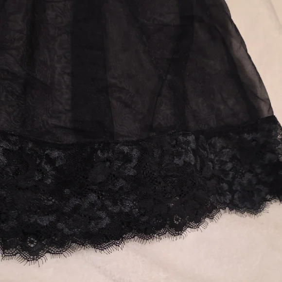 La SENZA Black Lace Baby Doll XS - Picture 6 of 10